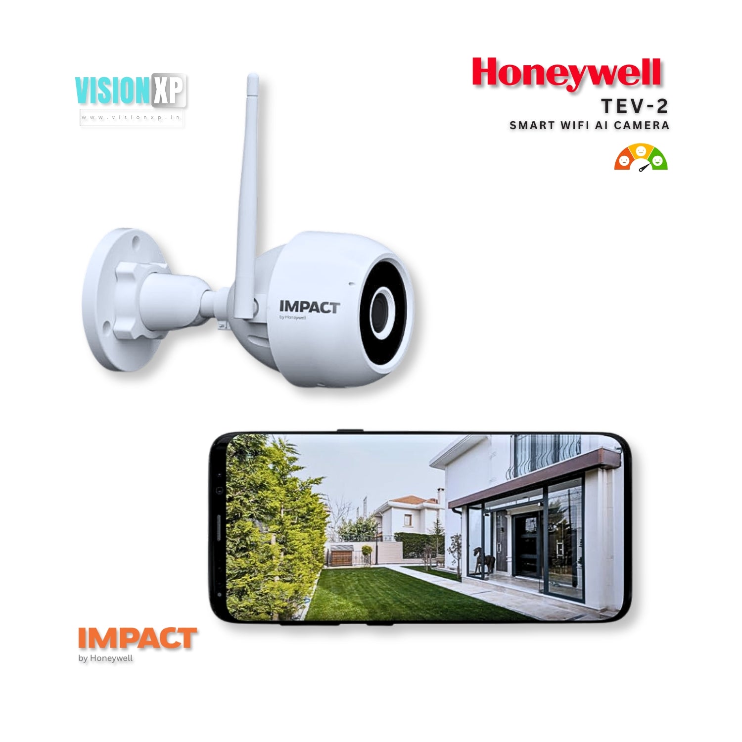 Honeywell Impact TEV-2 Smart WiFi AI Camera Honeywell Impact TEV-2 Smart WiFi AI Camera